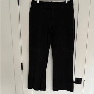 Banana Republic Classic Black Wide Leg Trousers